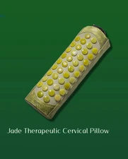 Jadeite Far-infrared TENS PMF Heating Cervical Pillow