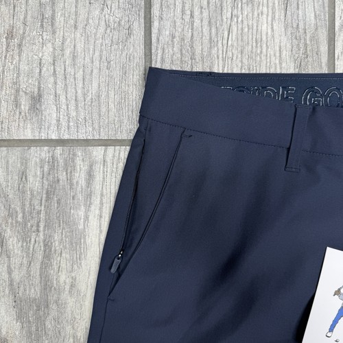 Eastside Golf Tech Shorts Navy Blue Outdoor Logo Pockets NWT Non-Slip Waist 32 - Picture 9 of 10