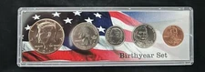 2018 Birth Year Set 5 Bright Uncirculated Coins FREE SHIPPING