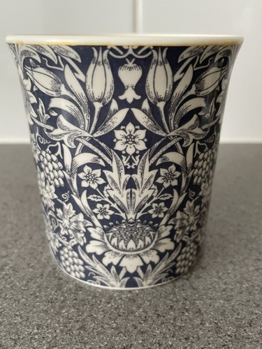 William Morris Mug Fine China Blue Sunflower Design - Picture 8 of 13