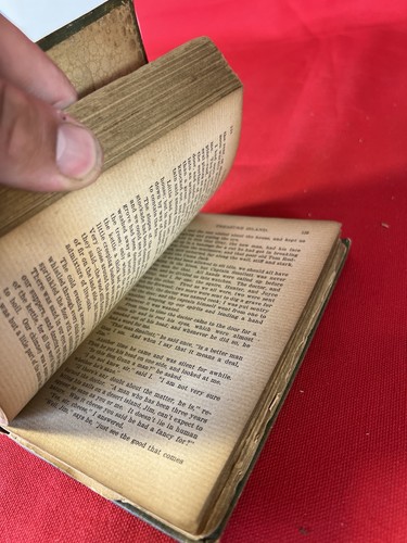Antique 1890s Treasure Island Robert Louis Stevenson Donohue Henneberry Book - Picture 10 of 12