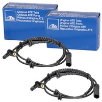 2X ATE ABS-SENSOR Raddrehzahl Vorne Passend FÜR BMW 2 3 4 I4 Links+Rechts |