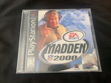 Madden NFL 2000 (Sony PlayStation 1, 1999) PS1 Complete CIB Tested Works