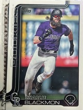 2025 Topps Base Set Series 1#311 Charlie Blackmon First Card
