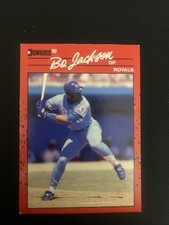 1990 Donruss - Bo Jackson #61 . After Inc in the Copyright on Back