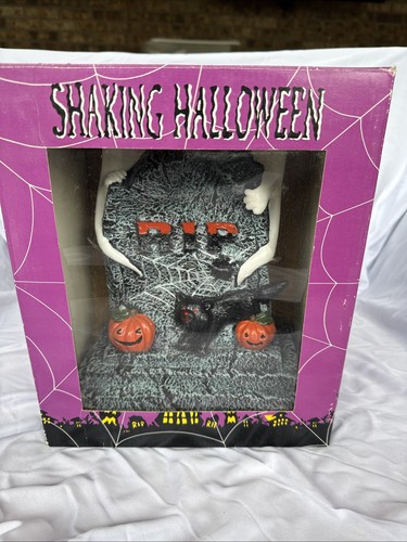 Vintage Bradlees Tanzende Grabsteine Spooky Laugh Dances Seite/Seite Bewegung aktiviert - Bild 5 von 6
