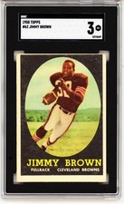 1958 Topps - Jim Brown #62 (RC)