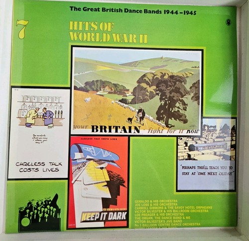 8 LP BOX SET Hits Of World War II VINYL MINT CONDITION D-DAY 127 TRACKS -GT36 - Picture 8 of 21
