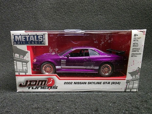 Jada Toys JDM Tuners 2002 Nissan Skyline GT-R (R34) - 1/32 Scale - Picture 1 of 5