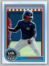 2025 Panini Stars and Stripes USA Baseball #118 EJ Washington