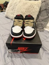 Air Jordan 1 Retro Low Top Black/White CZ0790-106 Size 10.5