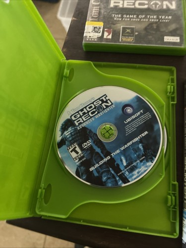 Tom Clancy Xbox Bundle Lot7 Includes Ghost Recon and Splinter Cell Used Classic - Picture 5 of 9