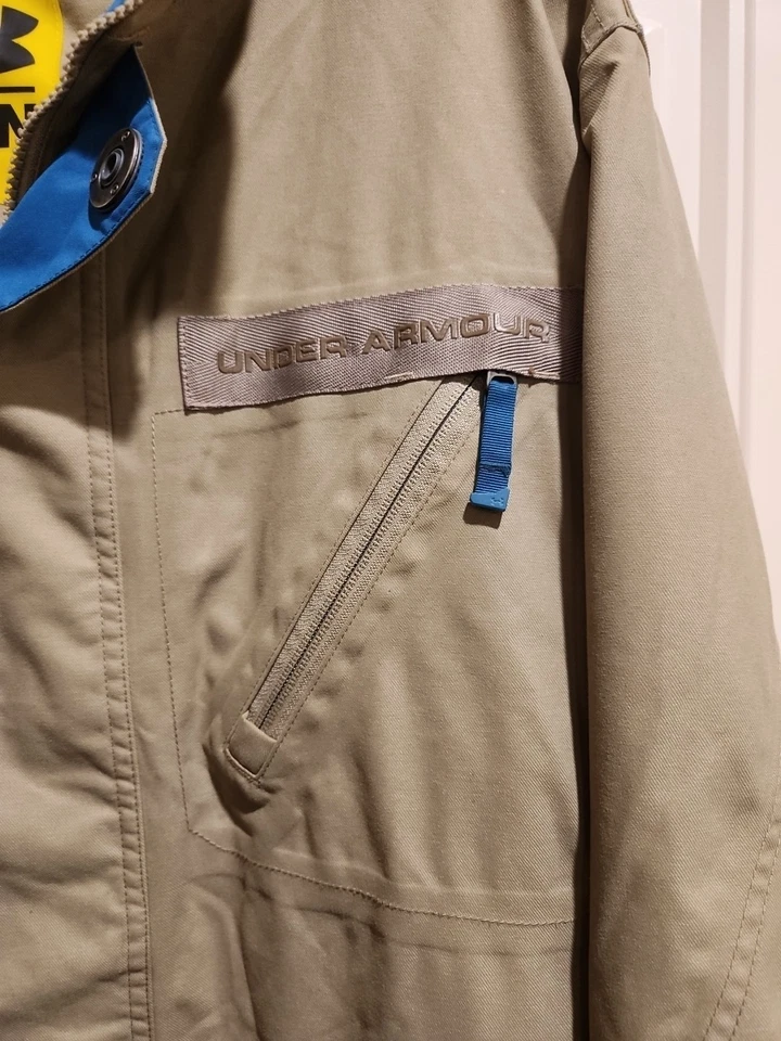 Chaqueta Chacal Under Armour Para Hombres XL Snowboard Esquí Impermeable Transpirable 10K M/G Foto 2 de 4