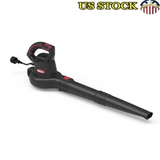 7 Amp Corded Electric Leaf Blower 330 CFM 150 MPH Lightweight W/ Tubes New