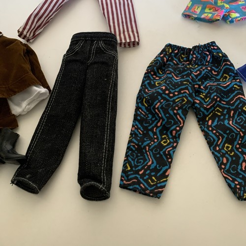 Vintage 90er Ken Junge Puppenkleidung Paket Strand Surfer Shorts, Jacken, Schuhe - Bild 4 von 24