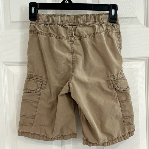 The Children's Place & Cherokee Boys Khaki Cargo Flat Front Shorts Size 8 Bundle - Picture 11 of 16