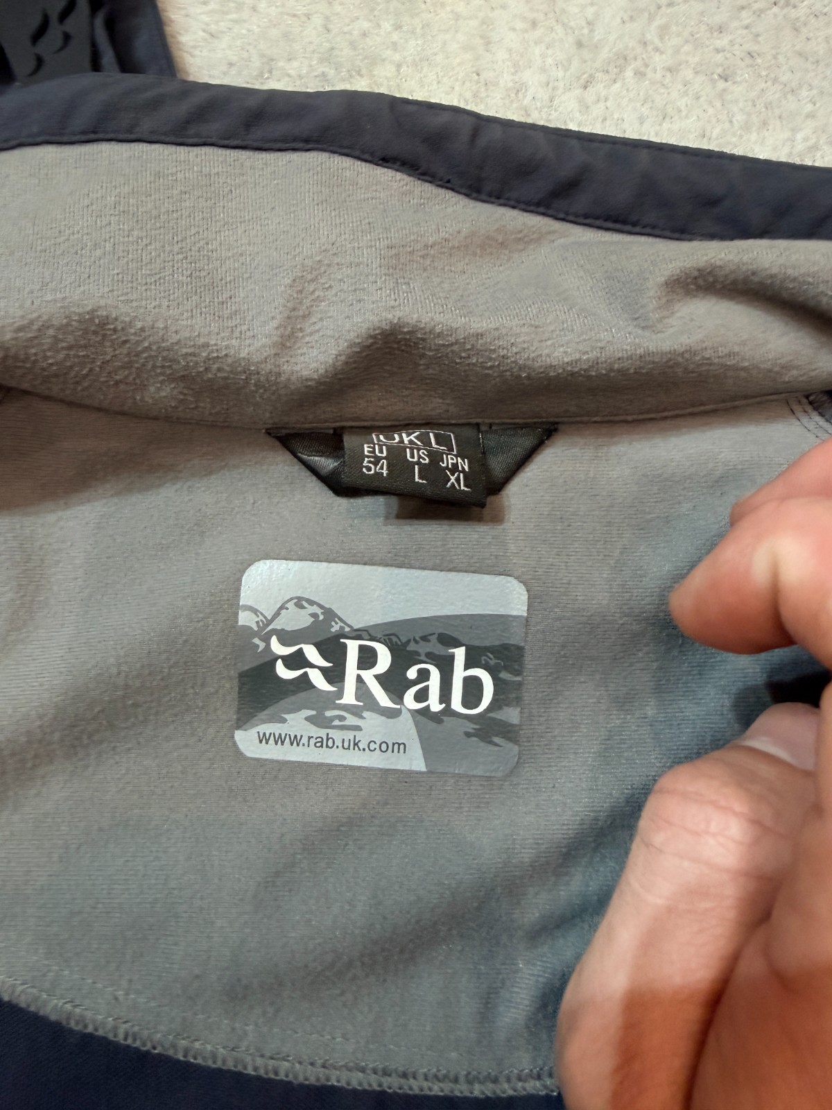 RAB SAWTOOTH SOFT SHELL MOUNTAIN JACKET TREKKING … - image 4