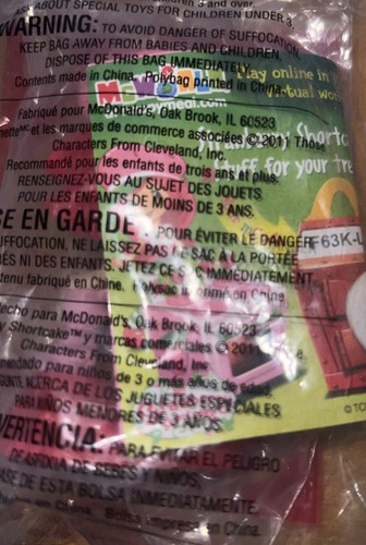 Strawberry Shortcake 2010 2011 McDonalds Happy Meal Spielzeug NEU originalverpackt - Bild 2 von 4