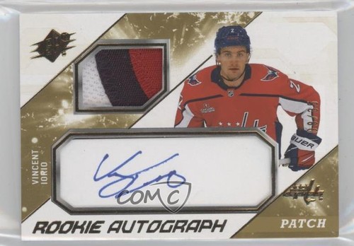 2023-24 SPx Jersey Spectrum 8/35 Vincent Iorio #VI RPA Rookie Patch Auto