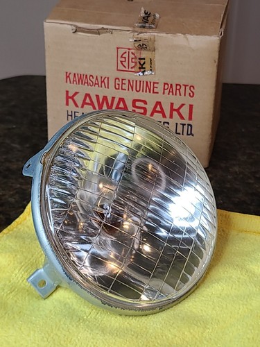 Kawasaki NOS NEW 23007-023 Head Lamp Light Sealed Beam Unit OG BOX 25W XO