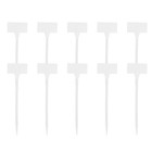 20 pcs Labels Reusable Nursery Garden Labels Markers Flower Vegetable Size White