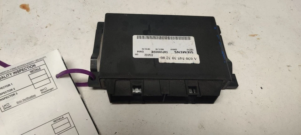 MÓDULO CONTROL CHASIS 030545303280 2000-2002 MERCEDES-BENZ CL500 Foto 4 de 4