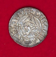 Cnut the Great  Pointed Helmet Penny, London Mint Moneyer Wystan, c.1024–1030 AD