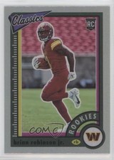 2022 Panini Classics Rookies Premium Edition Silver Brian Robinson Jr Rookie RC