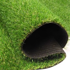 Heyroll Artificial Turf Grass Indoor Outdoor 7 ft x 15 ft, 0.8 inch Realistic...