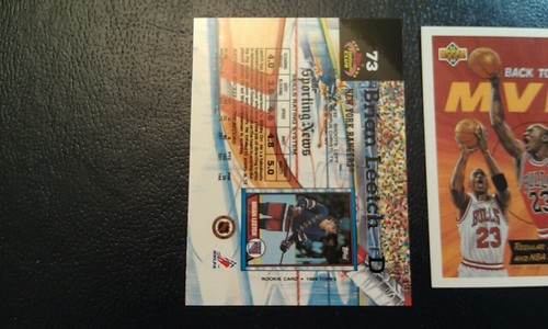 Brian Leetch New York Rangers 1992 - 1993 Stadium Club NHL PRE PRINT RARE ODD - Picture 1 of 2