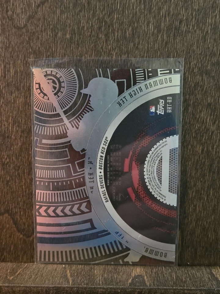 2017 Bowman High Tek Pattern 1 Circle Patterns Rafael Devers #BHT-RD - Image 2 of 2