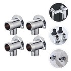  4 Pcs Shower External Wall Fitting Connector Surface Mounted Fixing Kit