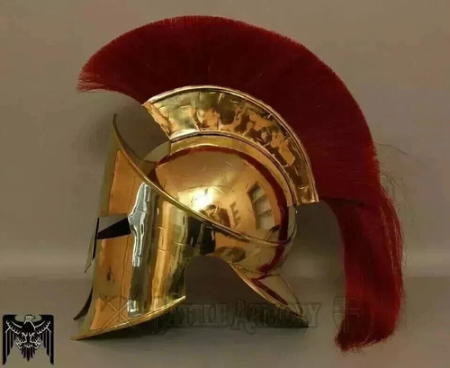 300 Casco Espartano - Medieval Griego Rey Leónidas Halloween Disfraz Armadura - Imagen 3 de 5