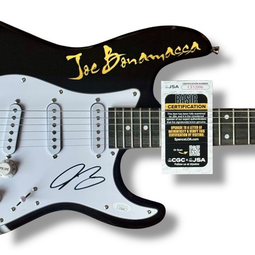 Joe Bonamassa Signed Guitar Custom Graphics JSA COA Broken Record Redemption - Picture 2 of 3
