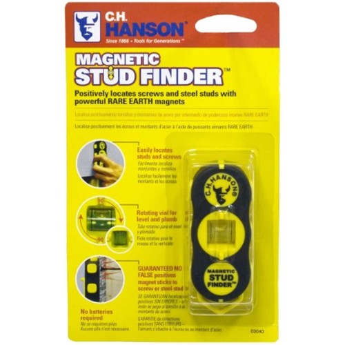 CH Hanson 03040 Magnetic Stud Finder - Picture 2 of 5
