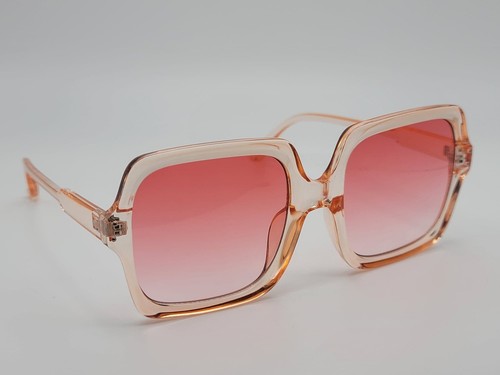 Fashion Big Square Women Luxury Sunglasses Vintage Punk Pink color - Bild 1 von 4