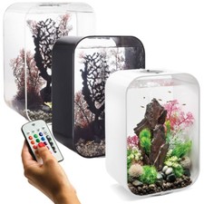 Oase Multicolor Fish Tank Life MCR LED biOrb Aquariums - 15L, 30L, 45L, 60L 