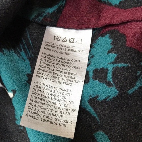 Lord & Taylor Gr. 2X Wein Combo asymmetrisches Top - Bild 8 von 8