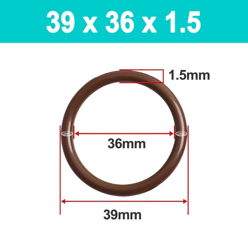 Metric Vitons Rubber FKM O Ring Seals 1.5mm Cross Section 1mm-82mm ID Brown - Picture 81 of 106