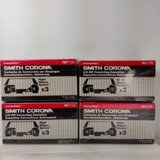 Smith Corona H67116 Lift-Off Correcting Tape Cassettes 3-Pack Lot Of 4 ( New )