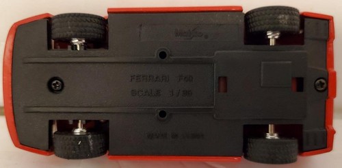 Maisto rot Ferrari F40 Rückzug/Reibung Modell Auto Druckguss 1:39 lose (GG) - Bild 16 von 16