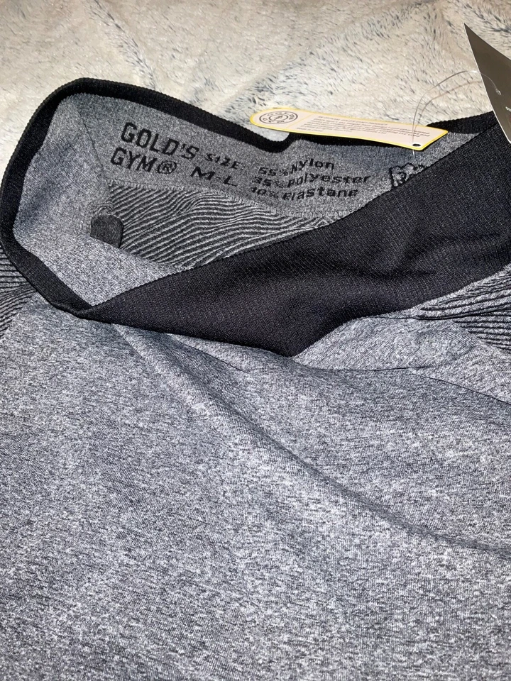 Leggings Golds Gimnasio Damas - Gris Marl - Talla m-l Diseño Sin Costuras Nuevo Entrenamiento  Foto 4 de 4