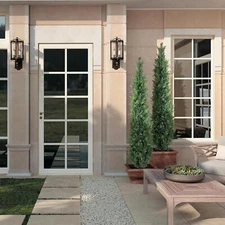 2Pcs 3/5’ Topiary Cedar Pine Artificial Tree Home Decor UV Indoor/Outdoor