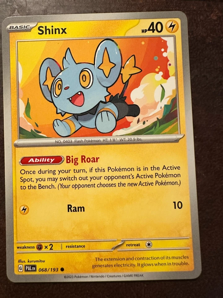Shinx 068/193 Sv02: Paldea Evolved Regular - Image 3 of 4