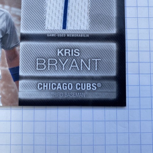 Kris Bryant - 2020 Topps Series 2 Major League Material - No. 040/199,  MLM-KB - Picture 5 of 10