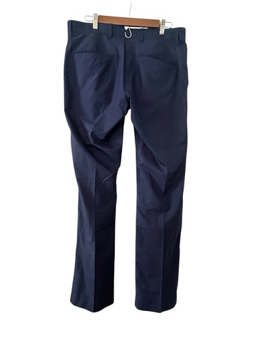 PANTALÓN DE GOLF J LINDEBERG ELOF •Hombres 34x34• Azul Marino Claro Poli Calce Ajustado - Imagen 11 de 13