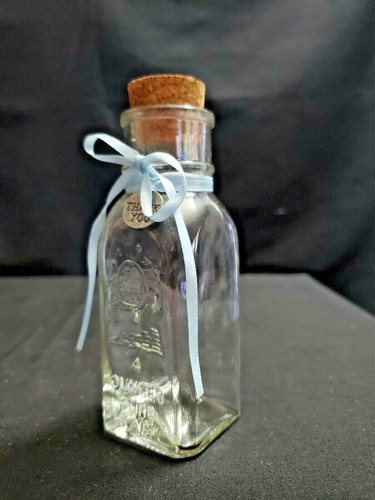Vintage Honey Acres Clear Glass 4 ounces Pure Honey Bottle Embossed Beehive 4.5" - Picture 8 of 12
