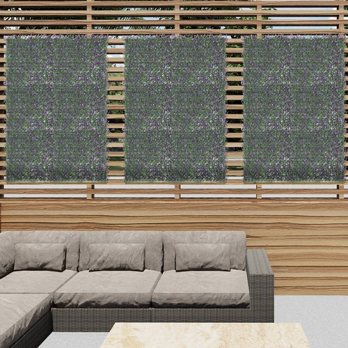 Panel de cerca Buxus de hoja sintética artificial de 20 in pantalla pared decoración del hogar hierba - Imagen 7 de 8