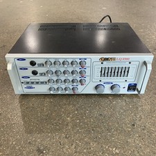 Live LQ 8900 Stereo Graphic Equalizer System RARE Turns On