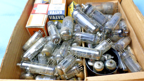 Elektronen Röhren Konvolute, Nachkrieg, Oszilloskop, Radioröhren, Fernsehröhren - Bild 38 von 42